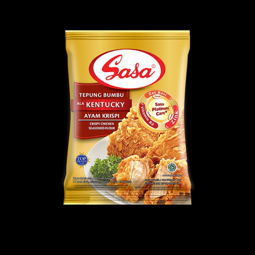 

Tepung Bumbu Sasa Kentucky Sachet – Solusi Ayam Krispi di Rumah