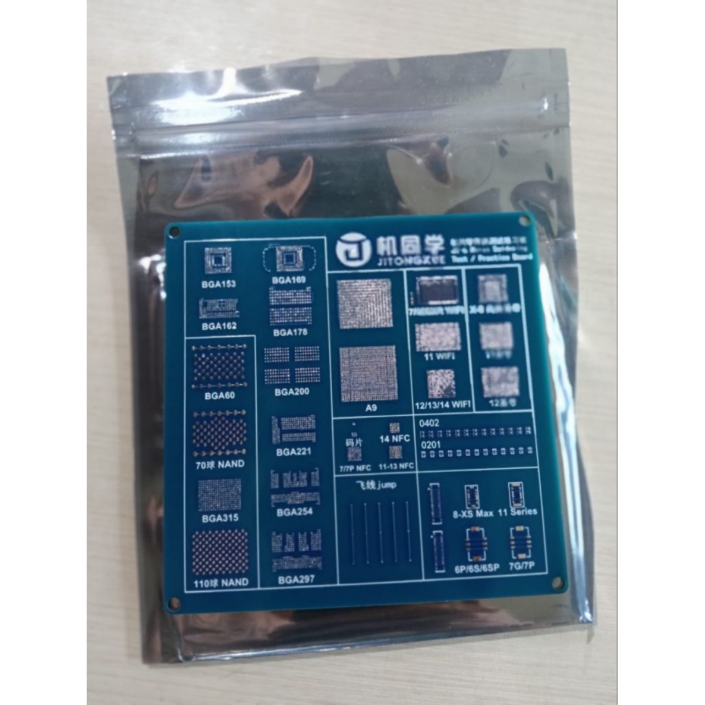 

PAPAN JITONGXUE/ SOLDERING TEST PRACTICE BOARD