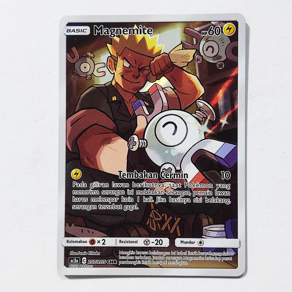 Magnemite CHR 207/205 AC3a - Kartu Pokemon Indonesia