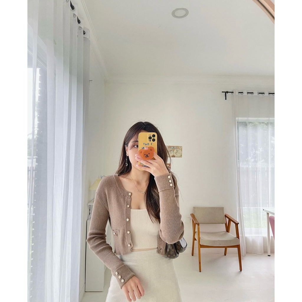 Jiwon top oudre cardigan