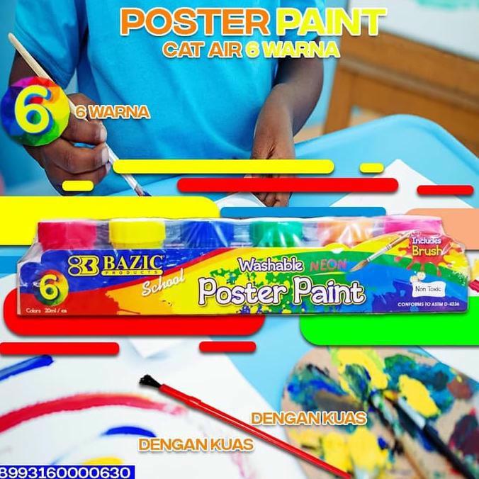

Poster Paint – Cat Air Washable untuk Anak & Proyek Seni