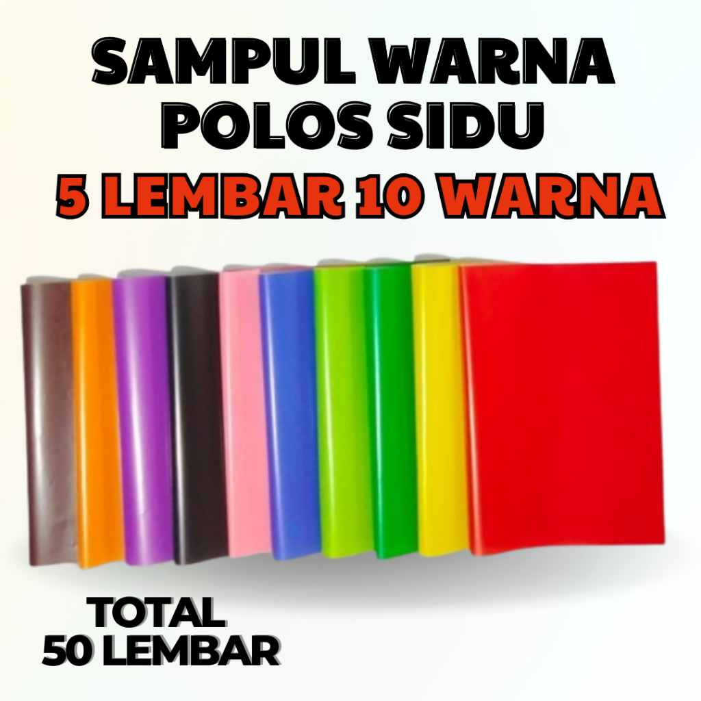 

50 Lembar Sampul Warna Buku Sidu Kwarto Polos I Sampul Buku Polos Berwarna Untuk Sekolah 10 Lembar 20 Lembar 50 Lembar I Polos Sampul Warna