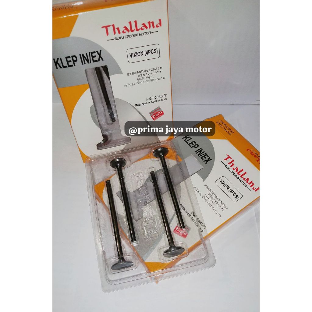 KLEP SET/PAYUNG KLEP (IN/EX) VIXION THALLAND