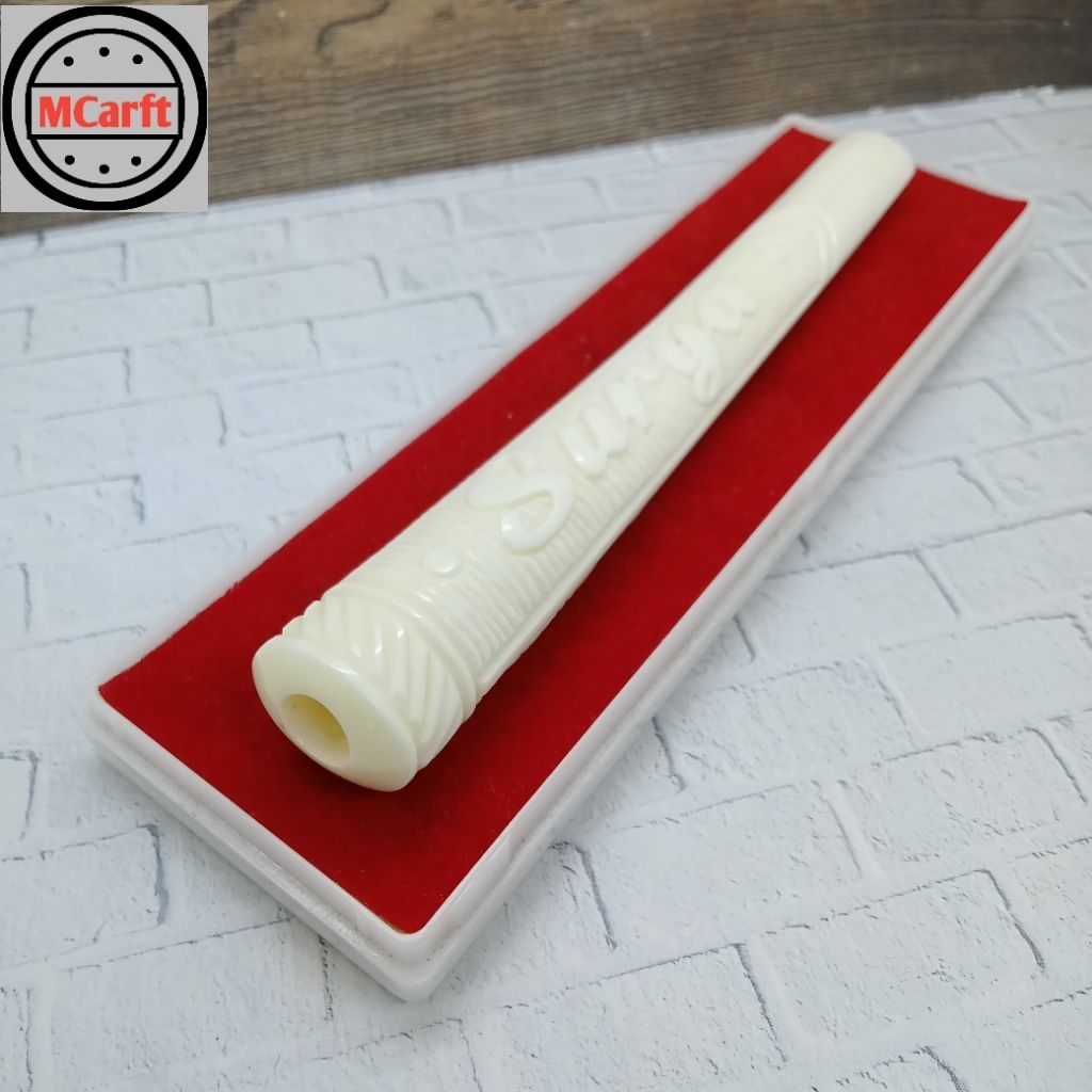 Once pipa tulang kerbau super jumbo ukir Surya C145