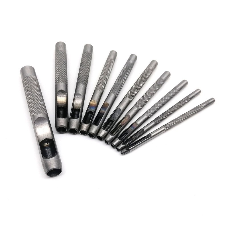 1 - 10 MM Pembolong Steel Plong Pembolong Alat Plong Kulit Alat Pelubang