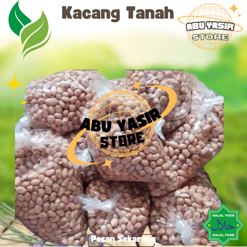 

Kacang Tanah Segar 250 Gram – Kualitas Terbaik & Harga Murah