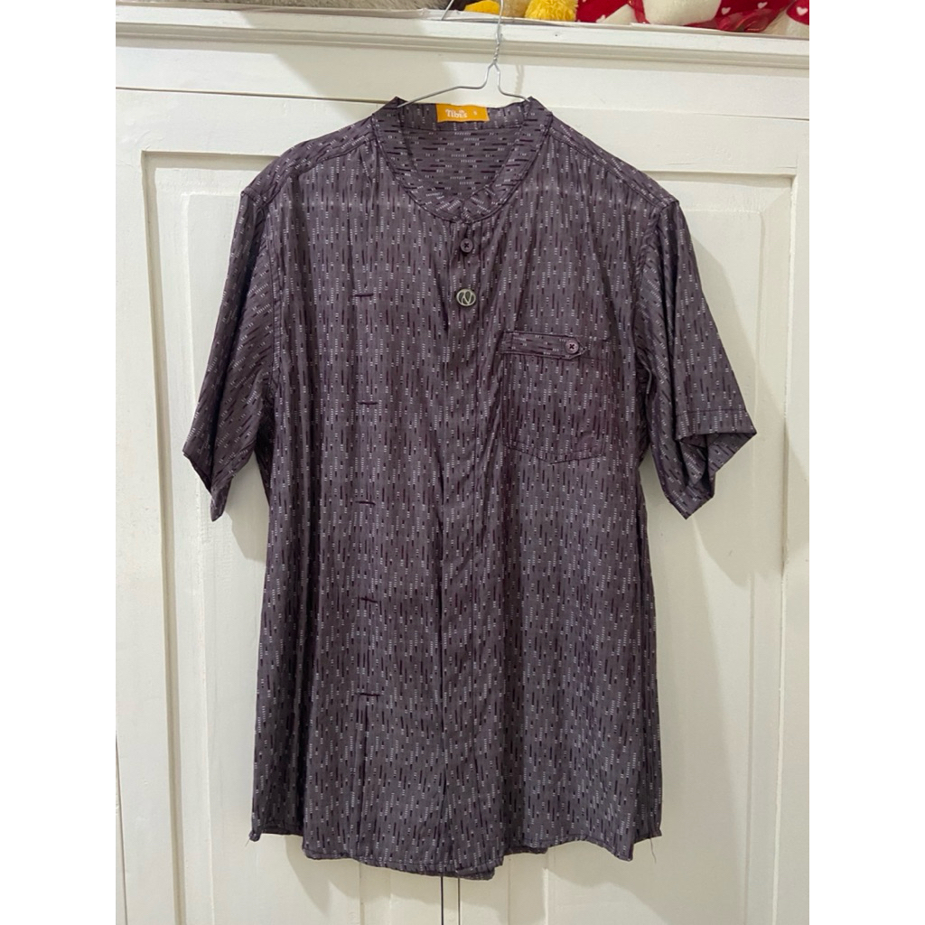 Preloved Kemeja Koko Cowok Nibras