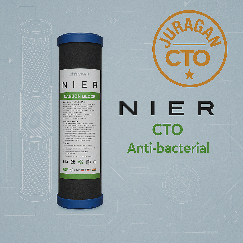 CATRIDGE FILTER CTO NIER ANTI BACTERIAL ORIGINAL USA