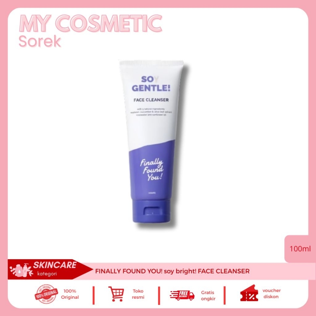 [100% ORI] FINALLY FOUND YOU - Solusi untuk masalah kulit seperti jerawat, noda hitam, dan kulit kus