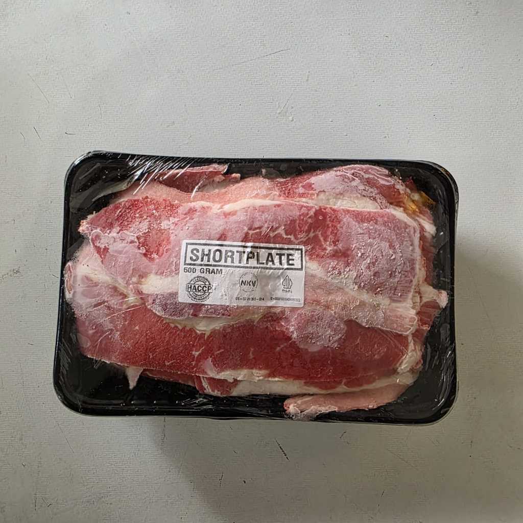

Beef Shortplate Slice 500 Gr