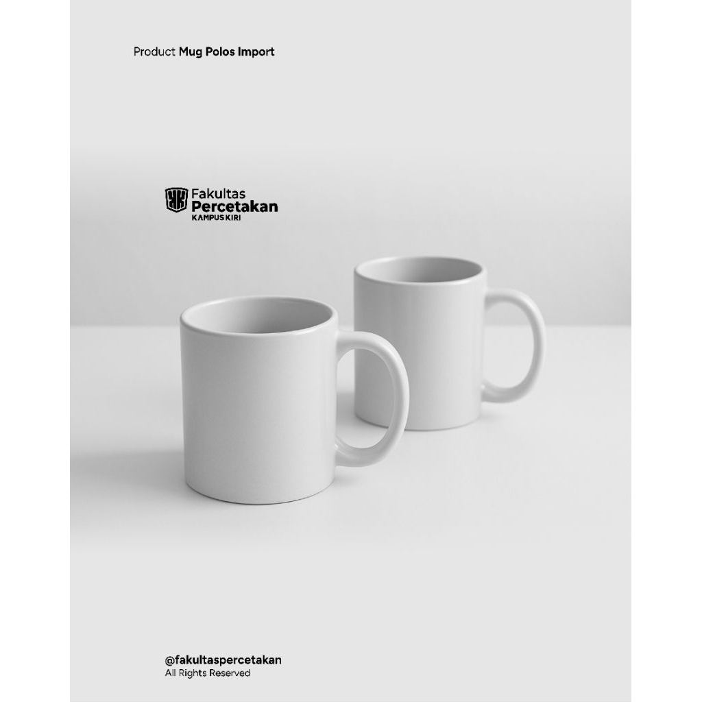 Mug Polos Import Coating