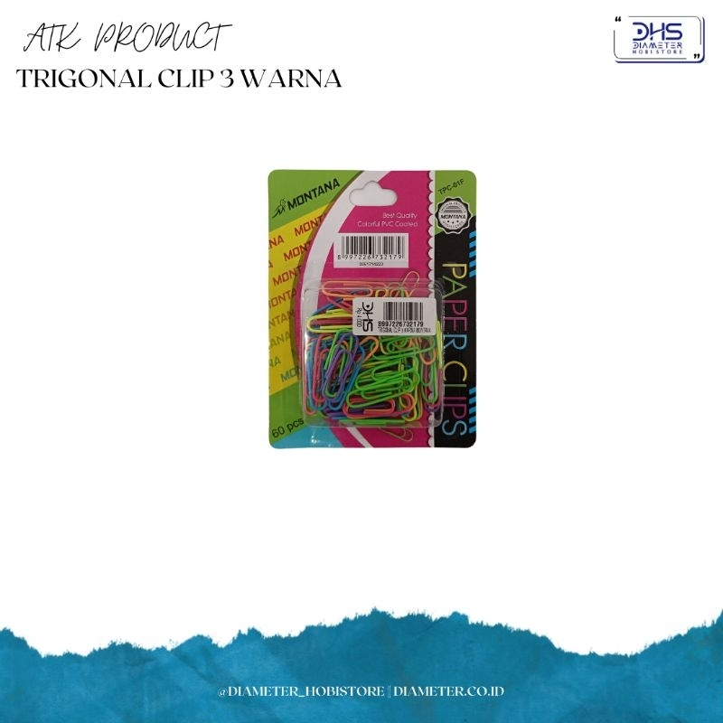 

Trigonal Clip 3 Warna Montana