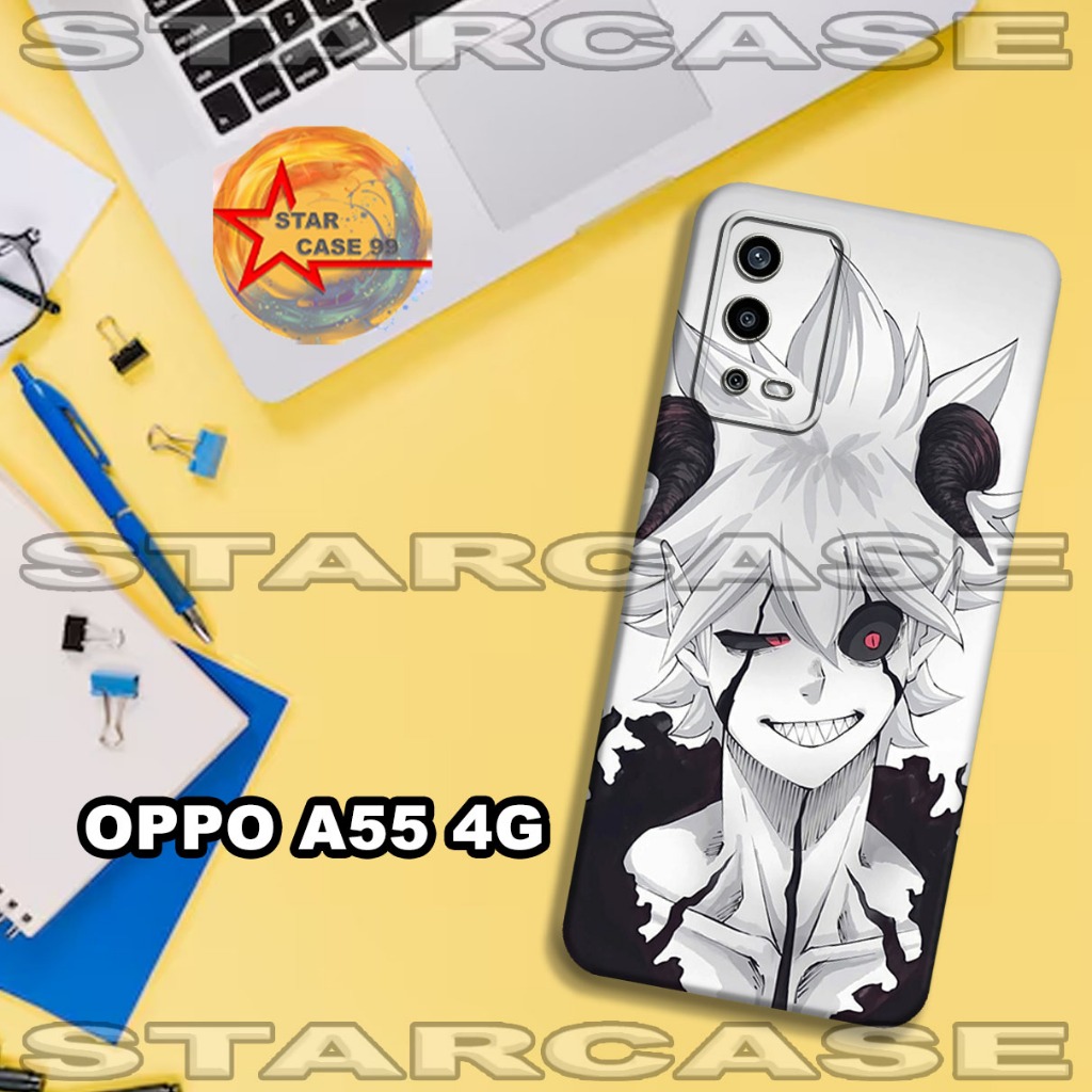 Softcase oppo a55 4g/S29/Motif anime/case oppo a55 4g /casing Opoo a55 4g/silikon