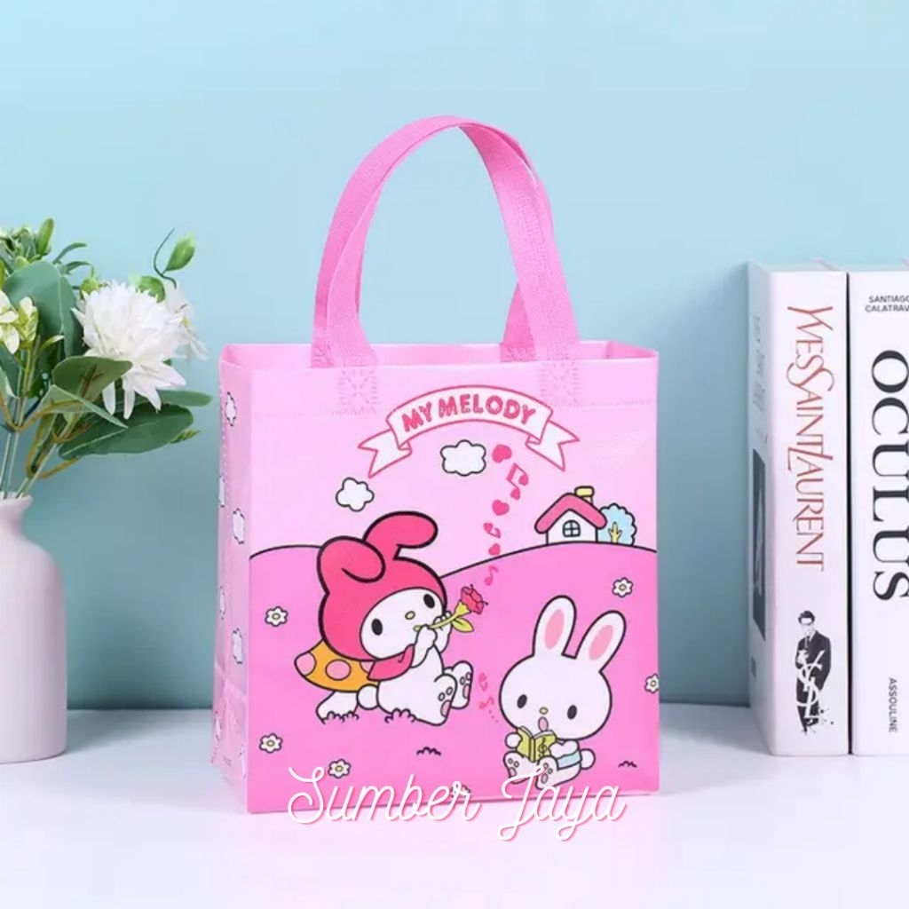 

TAS GOODIE BAG MOTIF KARTUN / TAS SOUVENIR ULTAH KIDS DAN BABY ISI 12 pcs