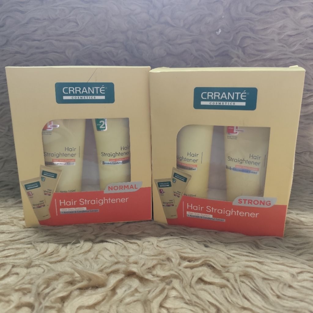 Crrante Pelurus Set rebonding smoothing rambut