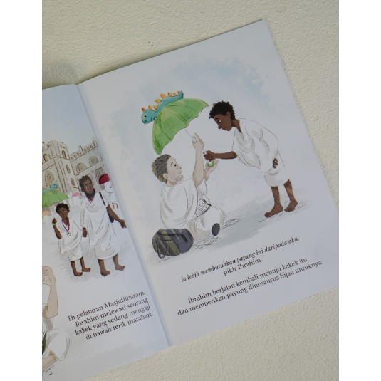 Payung Dinosaurus Hijau, Sebuah Kisah Perjalanan Haji (Softcover)