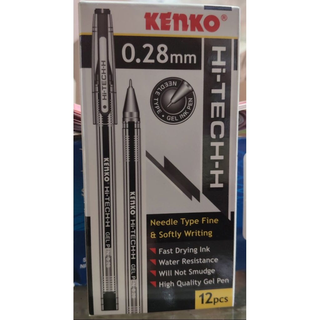 

PULPEN KENKO HI-TECH-H 0,28 MM ISI 12 PCS