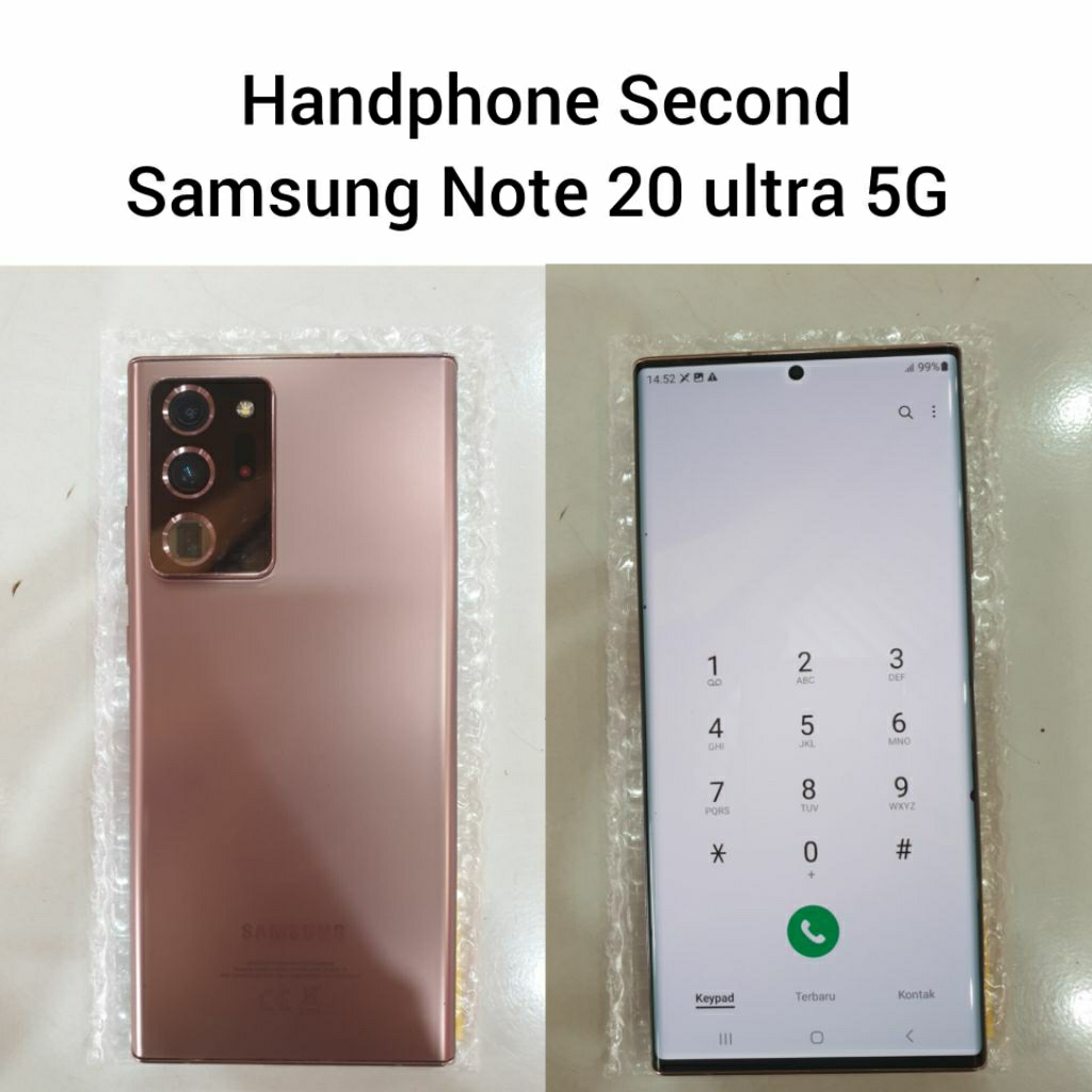 HANDPHONE  SECOND SAMSUNG NOTE 20 ULTRA 5G (HARAP MEMBACA DESKRIPSI TERLEBIH DAHULU)