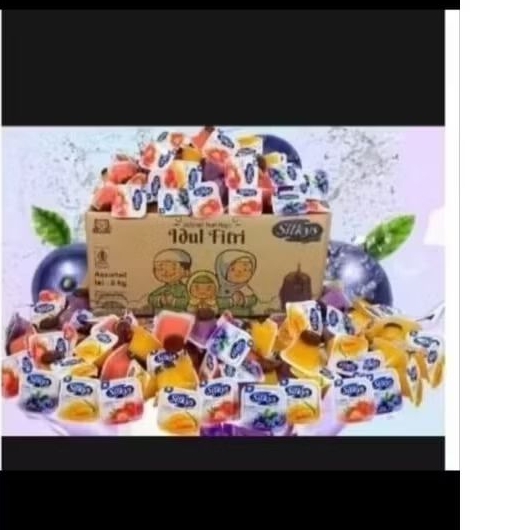 

jely SILKYS PUDING KEMASAN /PUDING 1KG 38PCS