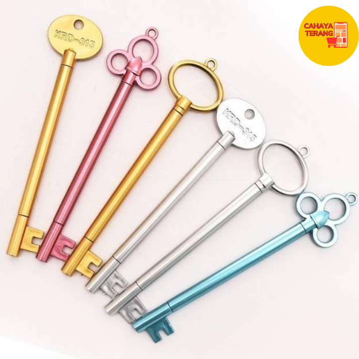 

CT PULPEN VARIASI KUNCI UNIK DEKORASI ANAK SEKOLAH / ALAT TULIS PENA GEL BENTUK UNIK / VARIASI PULPEN MOTIF KUNCI GANTUNGAN