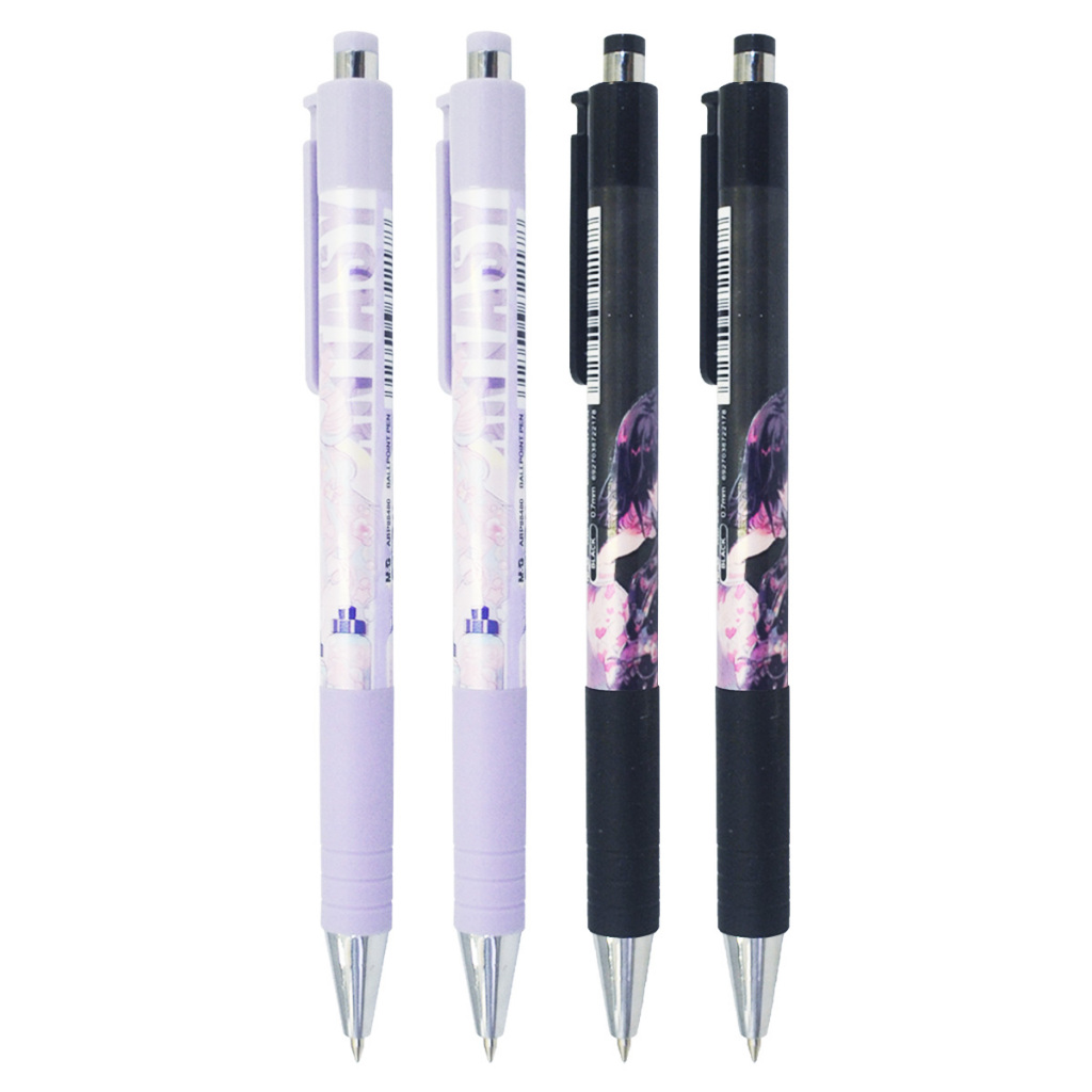 

Ballpoint Pena Cetek Clicker 0.7mm Rectable Fantasy Anime M&G ABP88480 ABPK5472