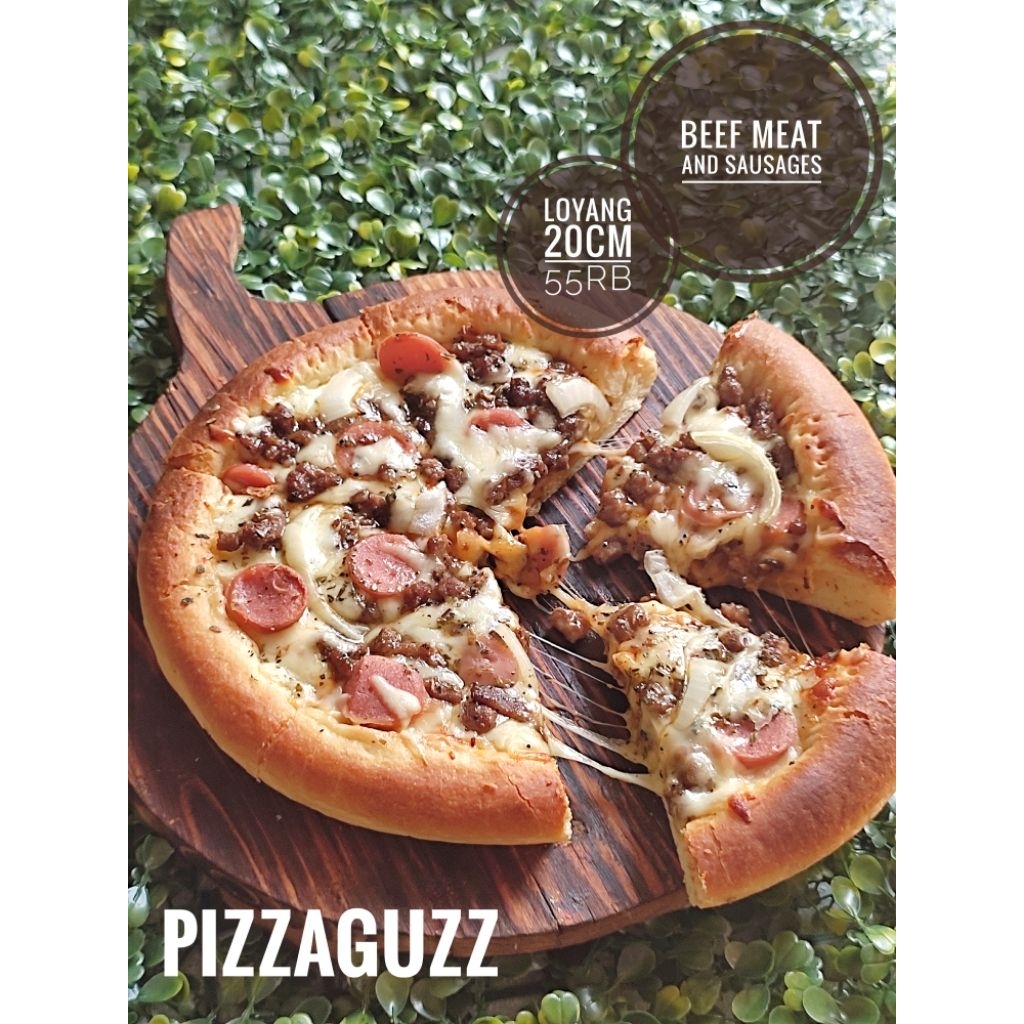 

Pizza Beef Meat dan Sosis