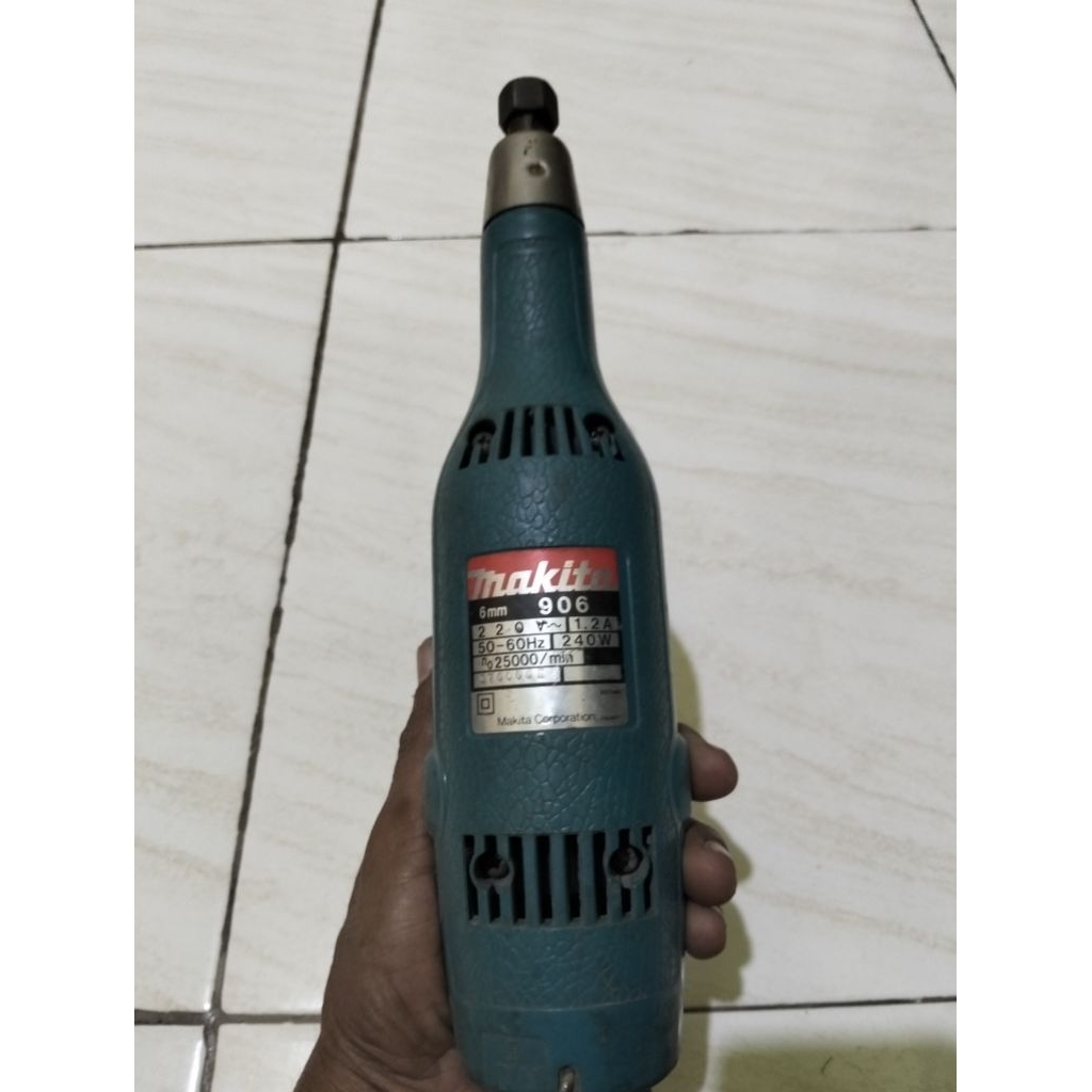 MESIN BOR MAKITA 6MM 906 KONDISI BEKAS SIAP PAKAI
