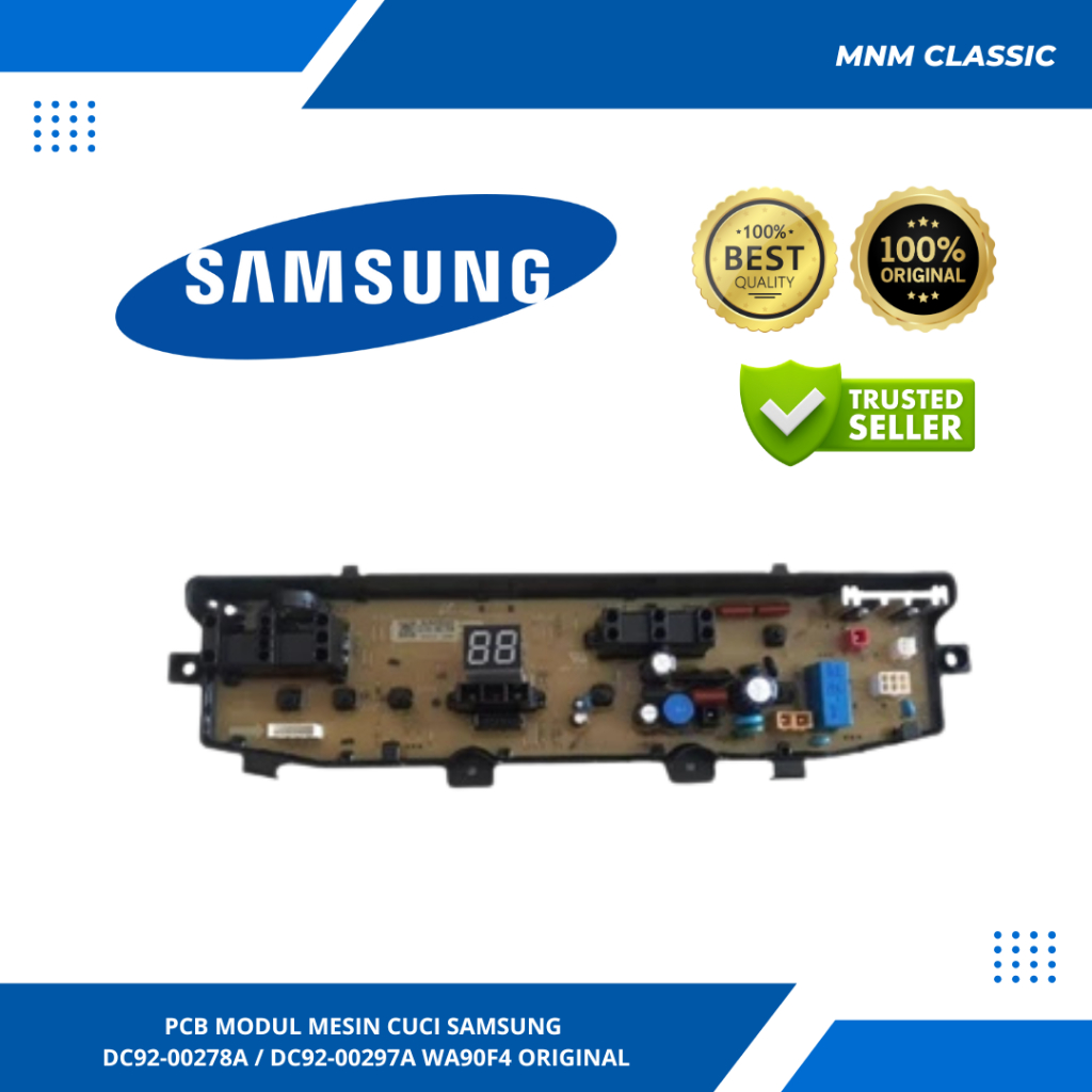 PCB MODUL MESIN CUCI SAMSUNG DC92-00278A / DC92-00297A WA90F4 ORIGINAL