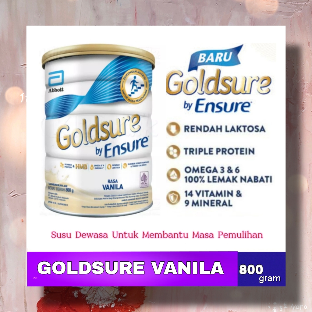 

Goldsure by Ensure 800gr Vanila