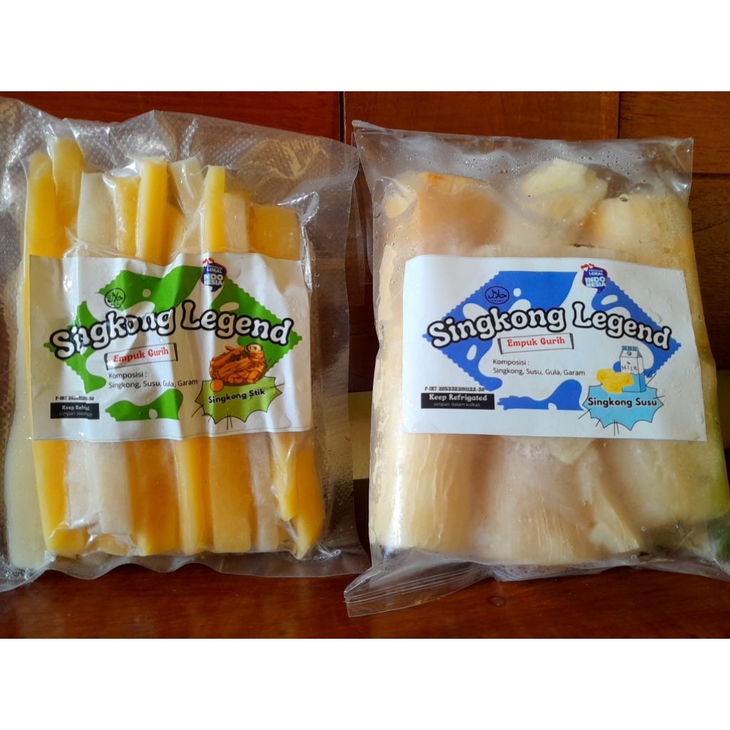 

SINGKONG SUSU LEGEND FROZEN SIAP GORENG