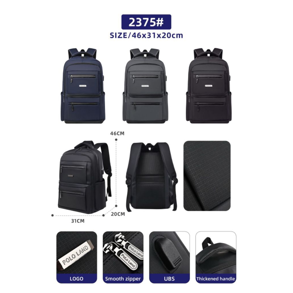 tas ransel waterproof polo land