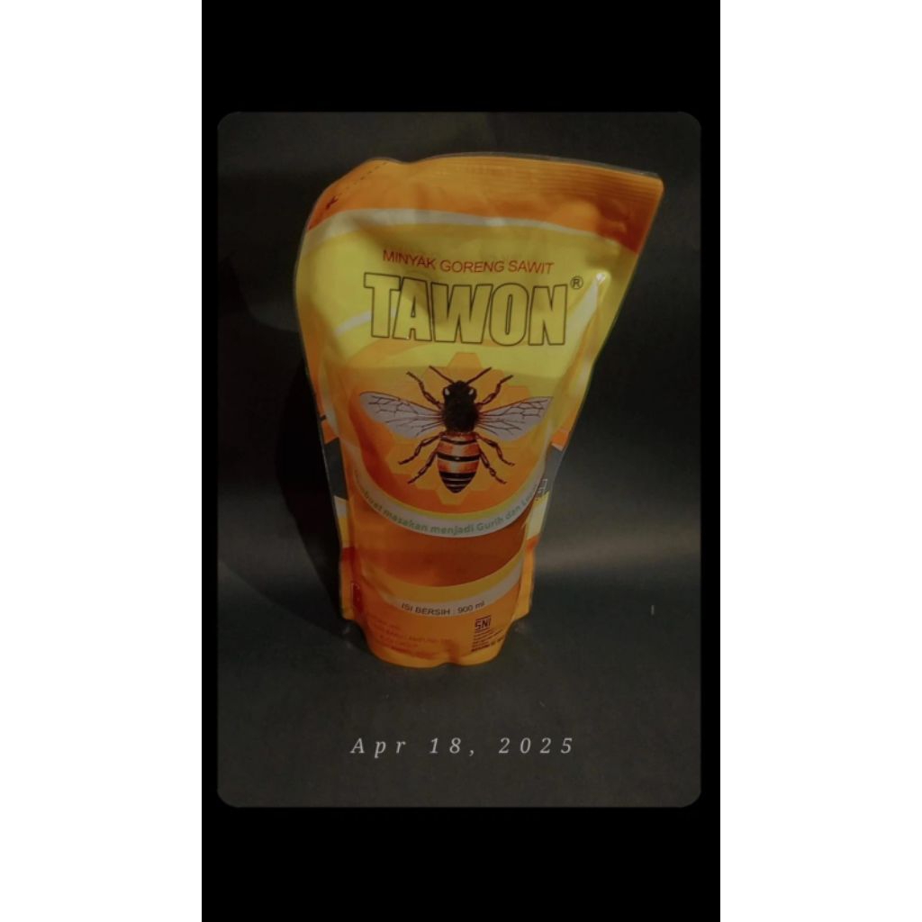 

MINYAK GORENG TAWON KEMASAN 1 LITER / Minyak Tawon