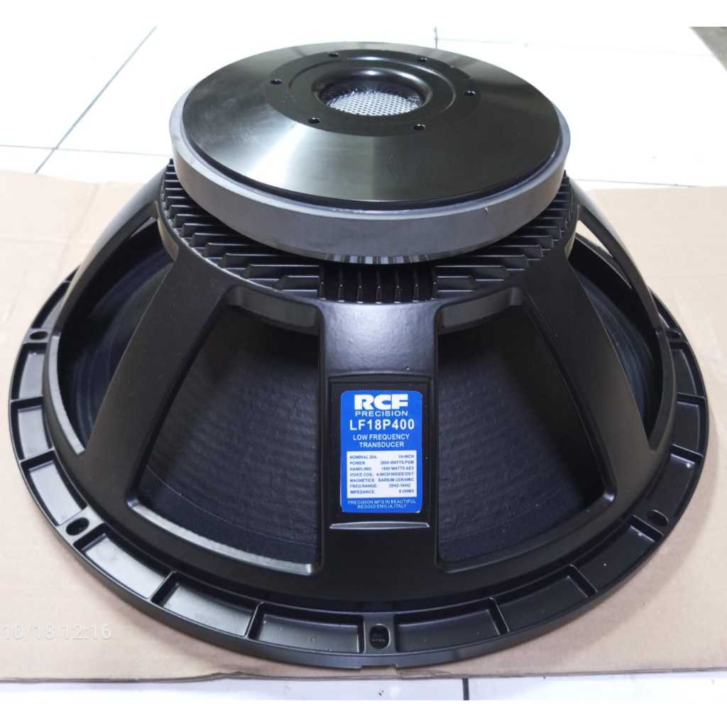 Speaker RCF LF18P400 LF 18 P400 LF 18P400 18 inch 18in 2000 W