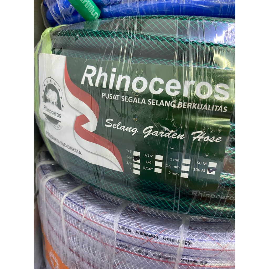 selang air benang anti lumut hijau uk 5/8” inch