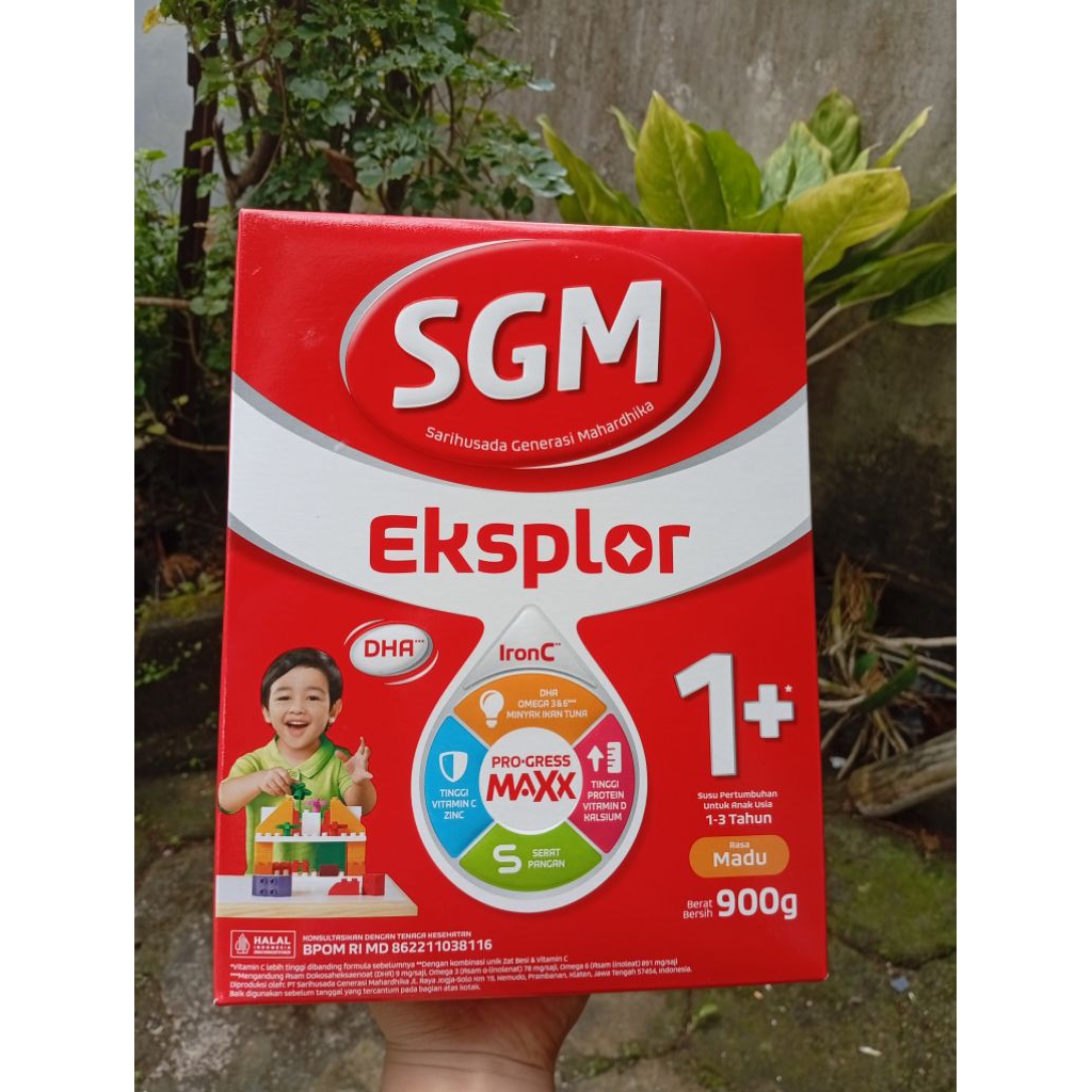 

SGM EXPLOR 1+ 3+ 900GR MADU VANILA
