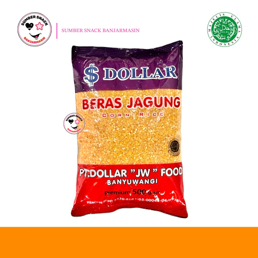 

Dollar Beras Jagung Premium (500g)