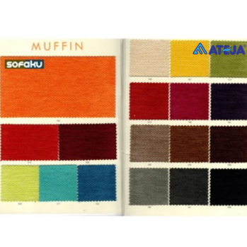 ATEJA Muffin Kain Bahan Muffin Kain Sofa Pelapis Mebel Kursi Poliester - Bahan Sofa Mufin Ateja - Ka