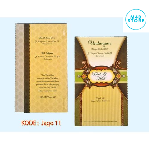 

UNDANGAN PERNIKAHAN CUSTOM MURAH, CANTIK, MEWAH - UNDANGAN PERNIKAHAN BLANGKO JAGO