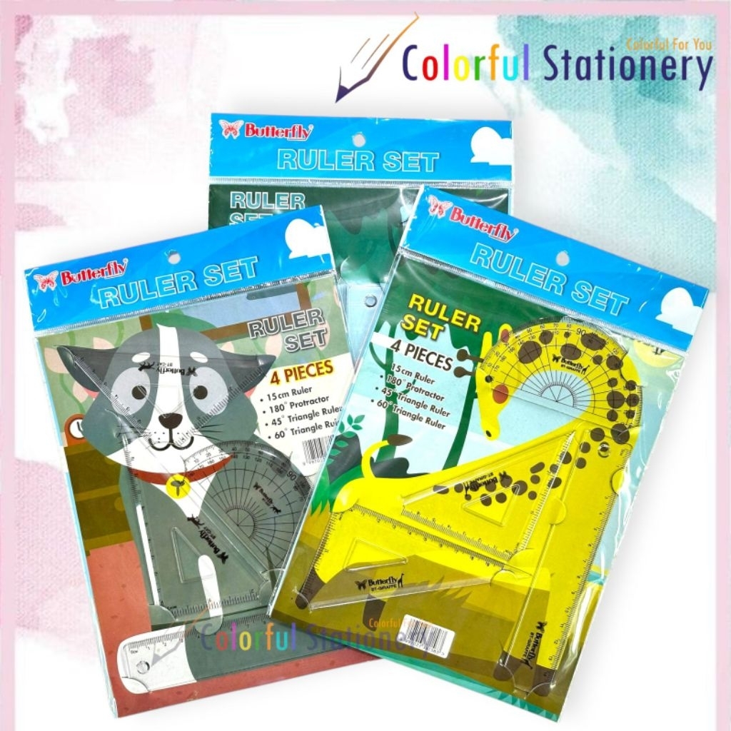 

Penggaris Set Butterfly (Set)