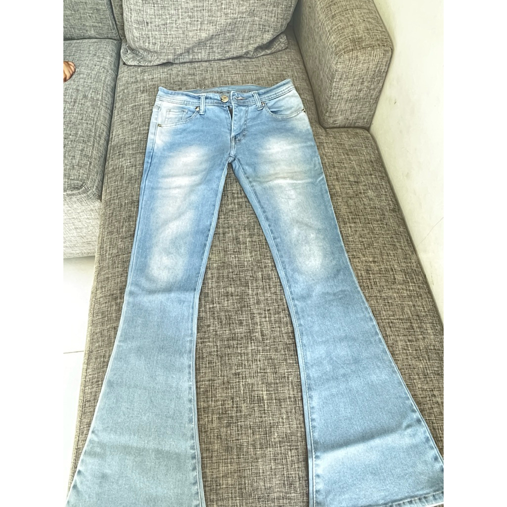 celana wanita cutbray nadelus jeans