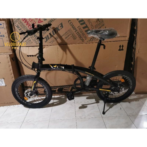 SEPEDA LIPAT UK 20 SAKONI ENIGAMA 10.8 ALLOY HIDROLIK 18 SPEED SENSAH MURAH