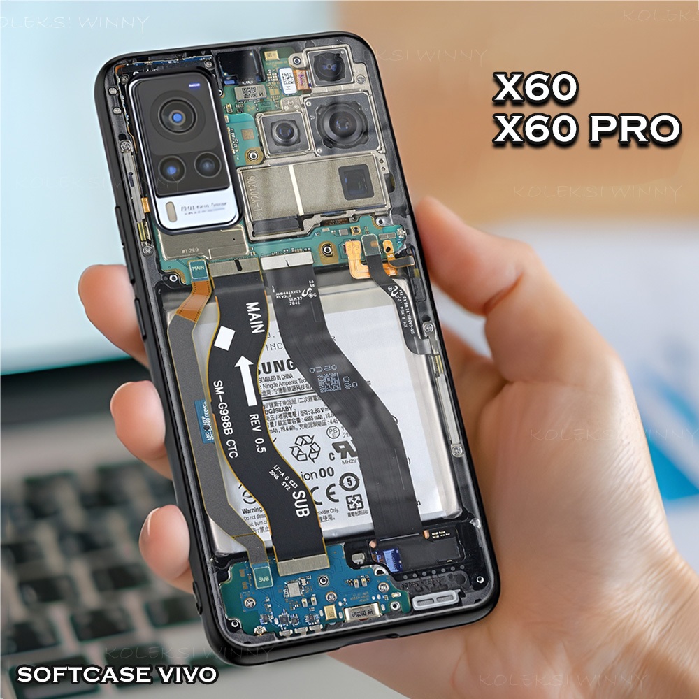 [WD52] Softcase Glossy Vivo X60 | X60 PRO | Case Kilau Lucu Aesthetic Murah Vivo | Mesin Hp