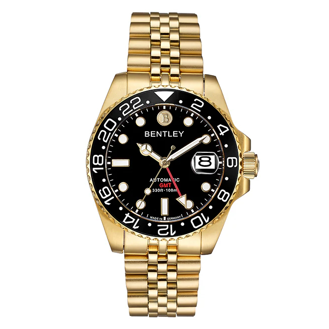 Jam Tangan Pria Automatic BENTLEY Sea God Warriors BL2335-15MKBI