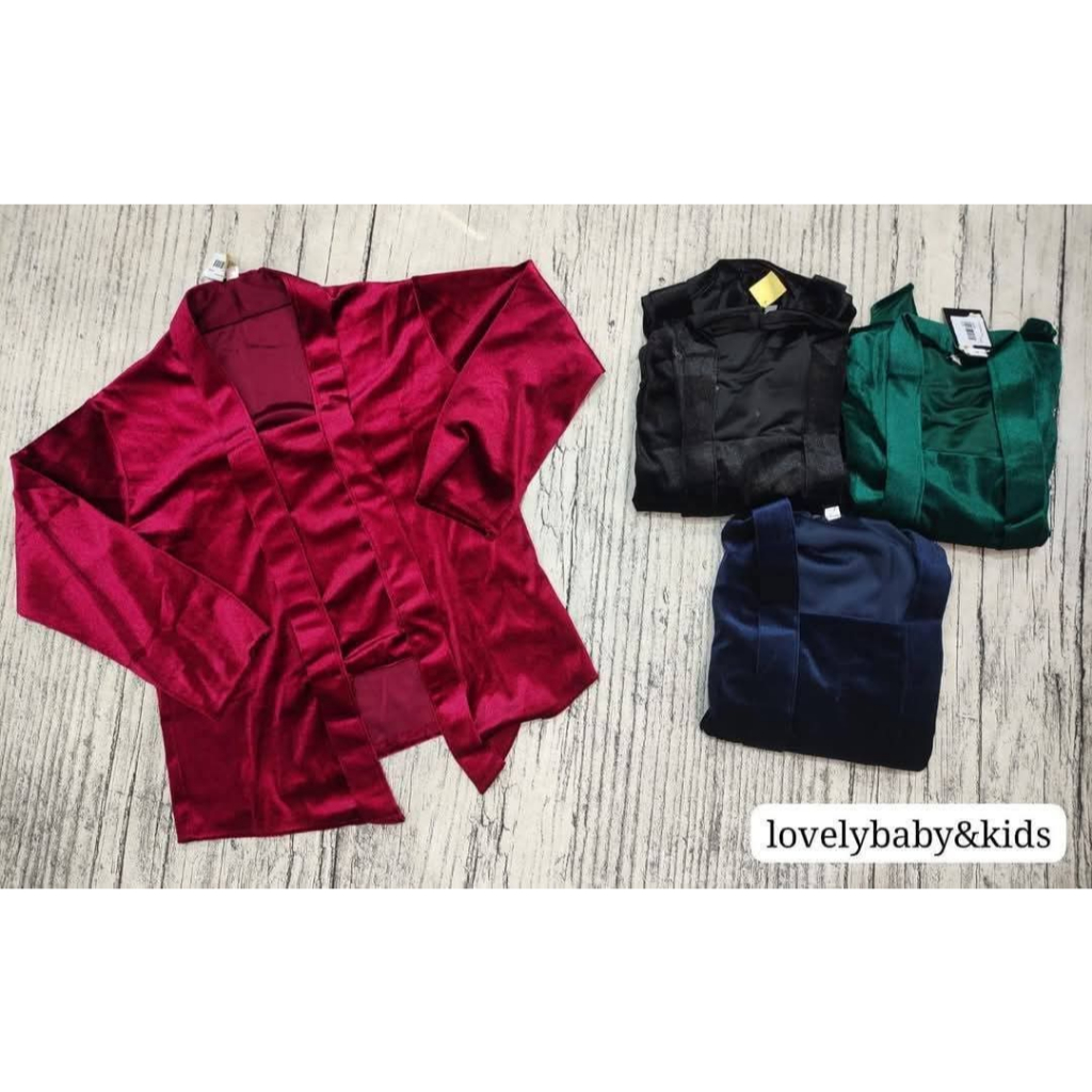 KEBAYA ANAK MURAH/ BAHAN BLUDRU /BAJU AJA /PEREMPUAN/BAJU ADAT/BAJU JADUL/BAJU JADUL ANAK/ BAJU JADU