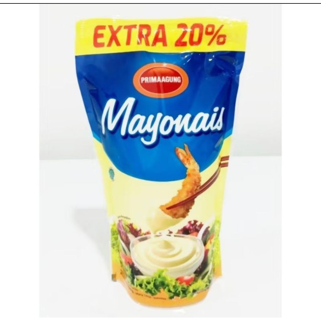 

Prima Agung Mayonaise Original 900gr Extra 20%
