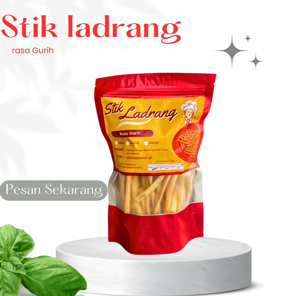 

Stik ladrang oleh oleh khas Banyuwangi