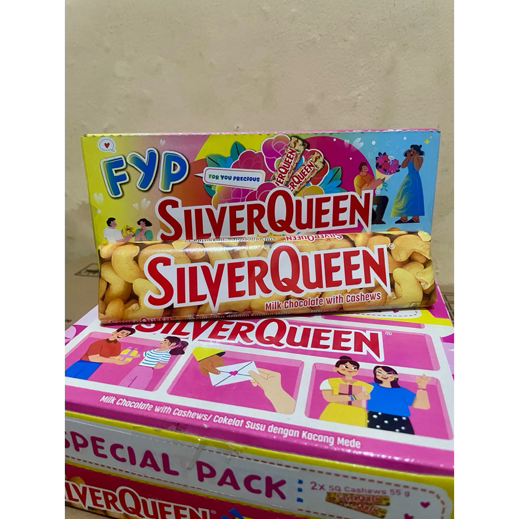 

Silverqueen Mede 55gr Buy1Get1 1pax, 1Box