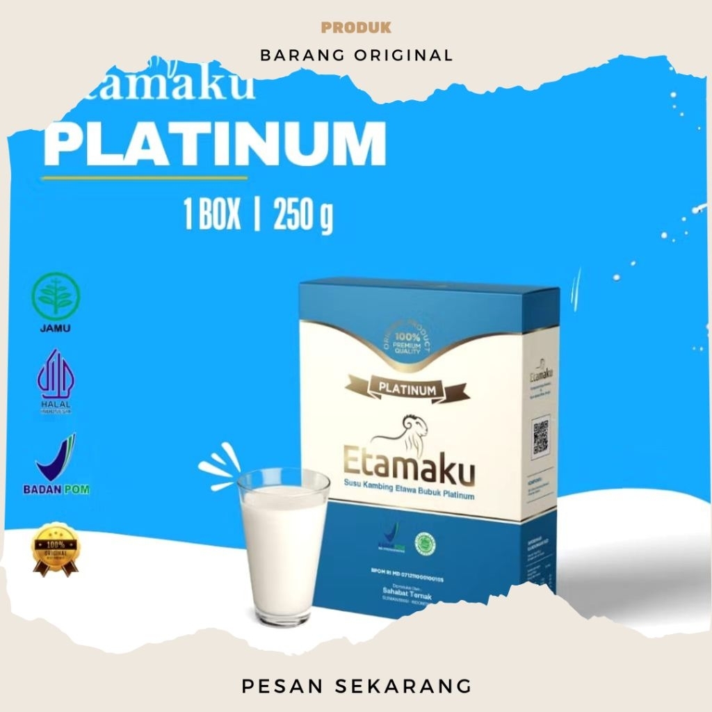 

Susu Etawa Etamaku Original - Untuk Asam Lambung Dan Pencernaan