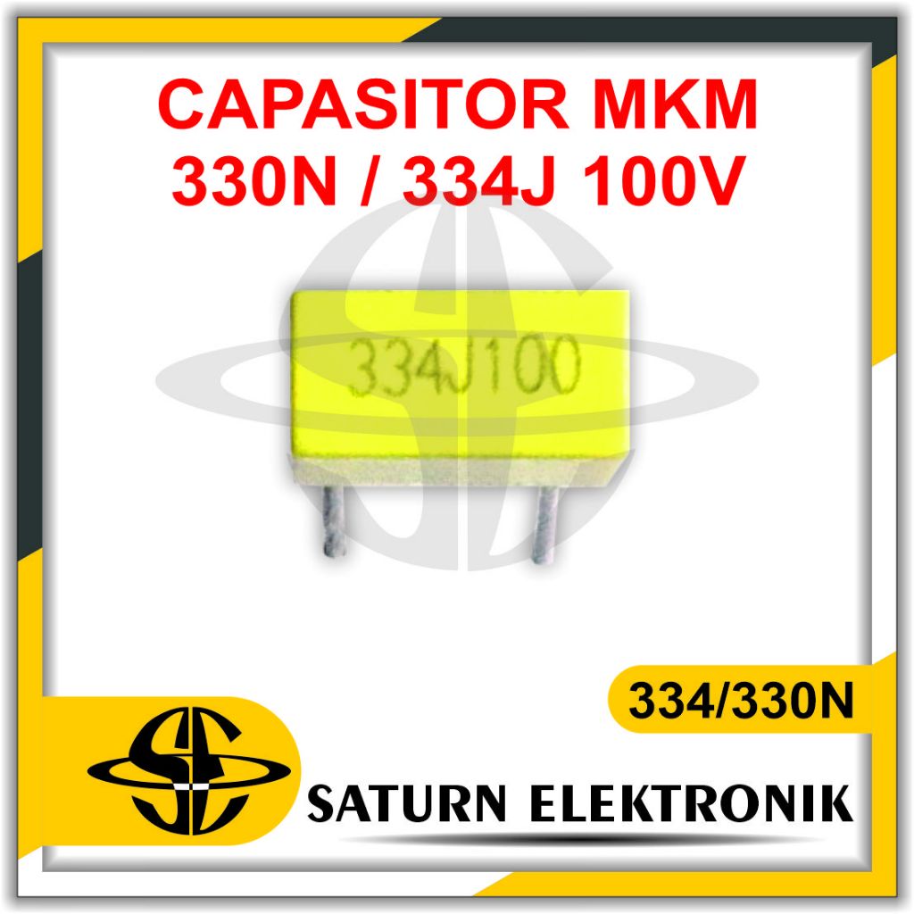 CAPASITOR  MKM 330N 334J 100V