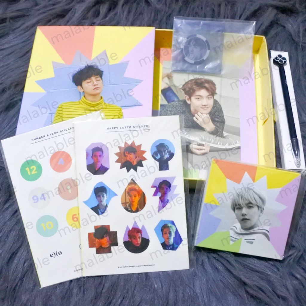 Happy Lotto Box Baekhyun EXO